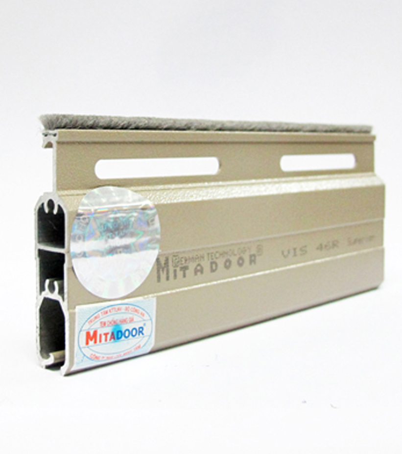 Cửa cuốn nhôm Mitadoor khe thoáng Vis 46R