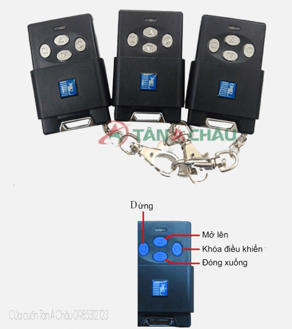 Remote điều khiển cửa cuốn Austdoor dk1
