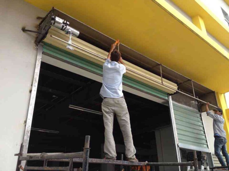 Sửa chữa cửa cuốn tại nhà tại quận 8