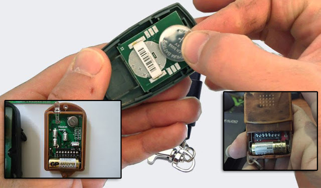 Remote cửa cuốn không điều khiển được