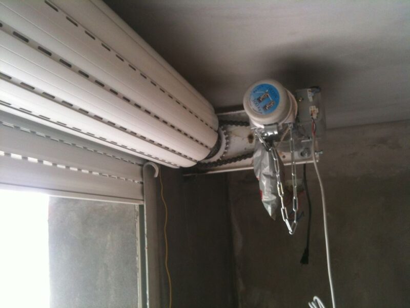cách lắp motor cửa cuốn