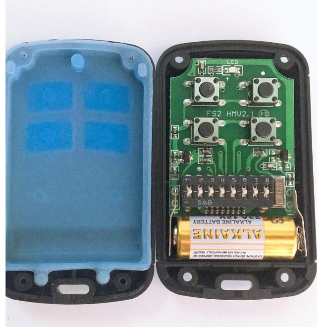 Remote cửa cuốn mã gạt