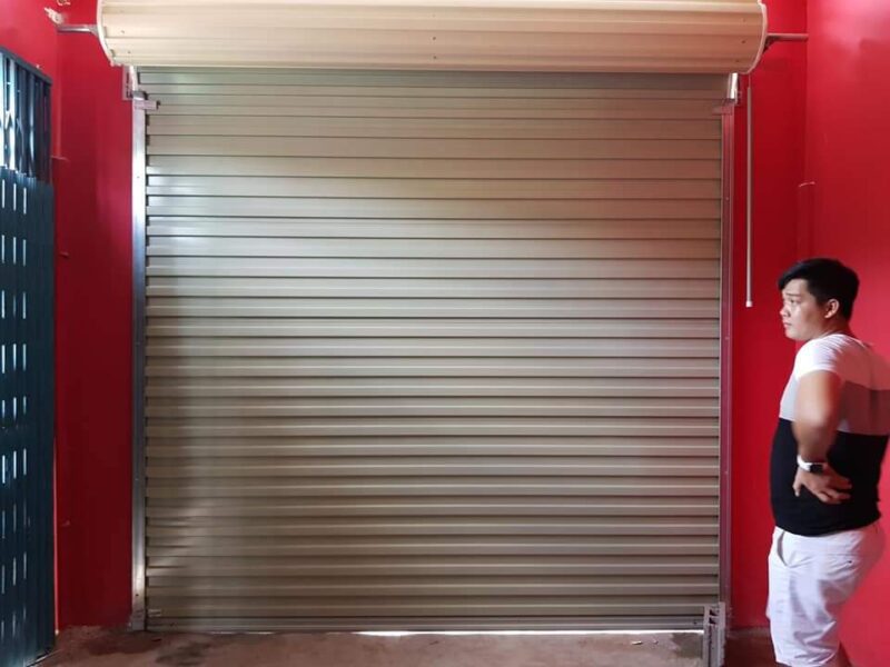 mẫu cửa cuốn tấm liền