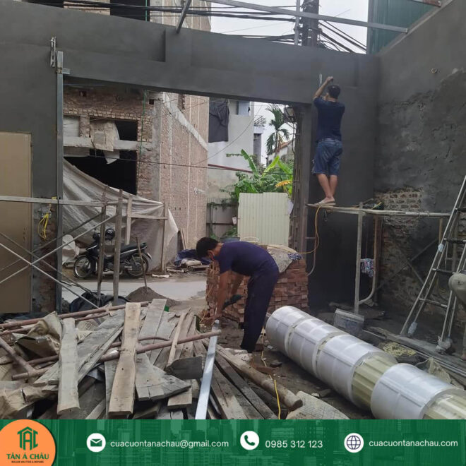 Kinh nghiệm lắp đặt cửa cuốn