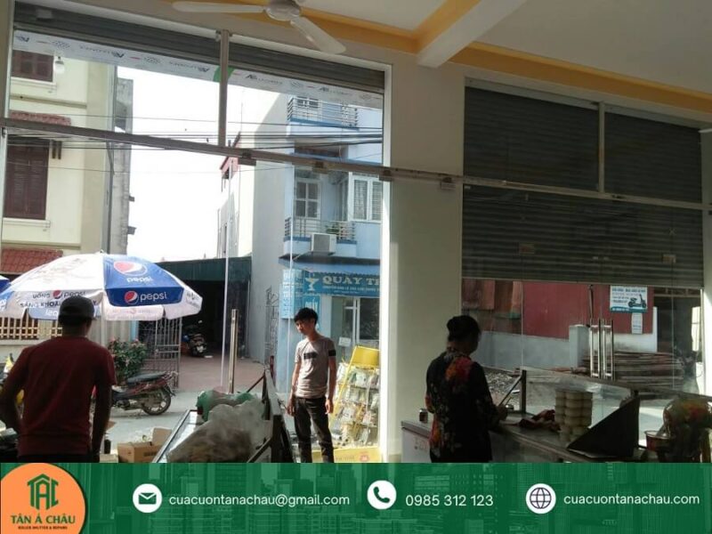 Tư vấn lắp cửa cuốn