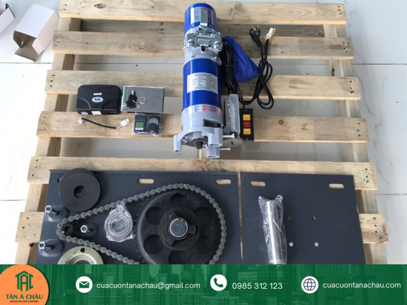 Cách lắp motor cửa cuốn