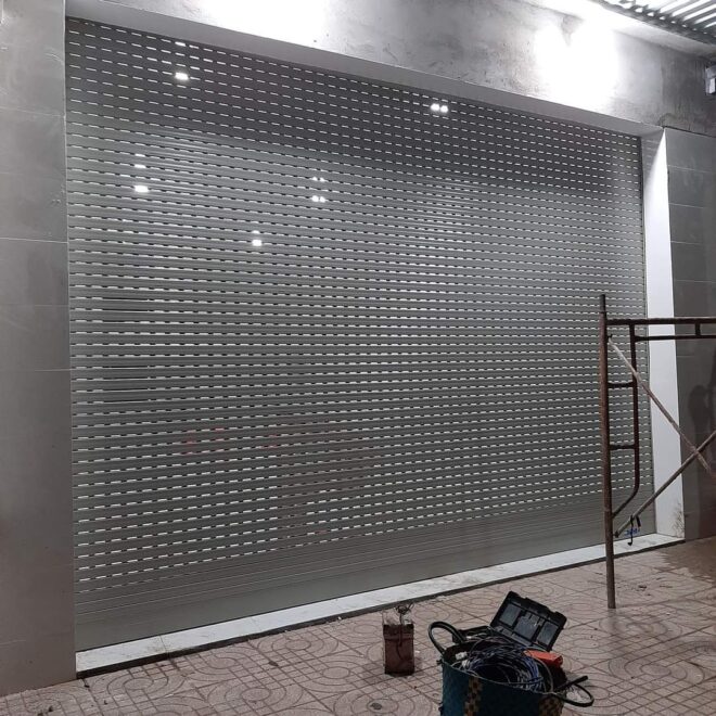 Lưu ý khi lắp đặt cửa cuốn