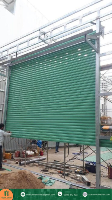 Cách lắp cửa cuốn Đài Loan