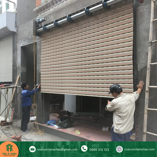 Hướng dẫn lắp đặt cửa cuốn khe thoáng