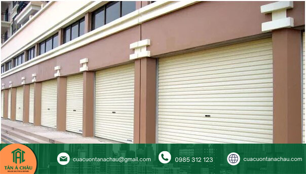 Kích thước chuẩn thi công lắp đặt cửa cuốn