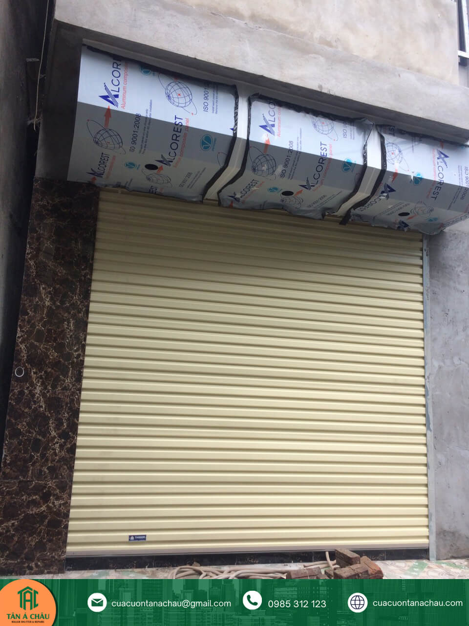 lắp đặt cửa cuốn Củ Chi
