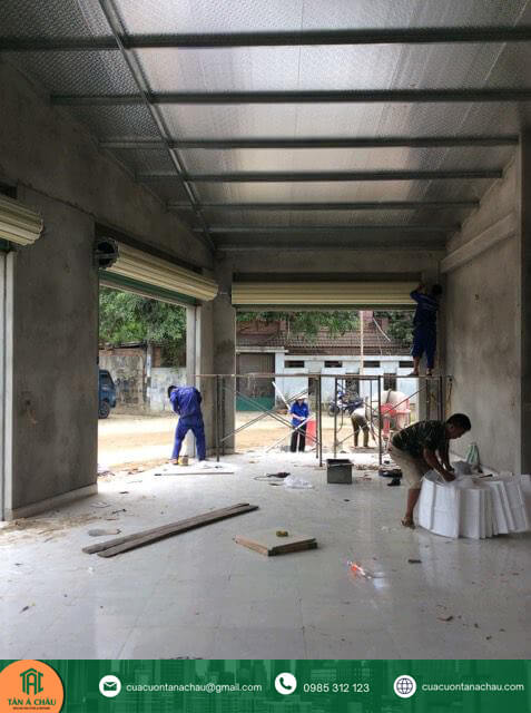 Lắp đặt cửa cuốn chuyên nghiệp