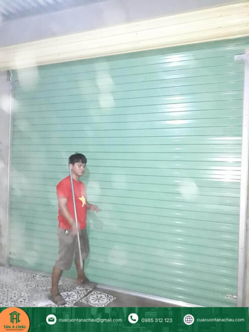 Sai lầm cần tránh khi lắp cửa cuốn