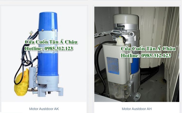 báo giá mô tơ cửa cuốn austdoor