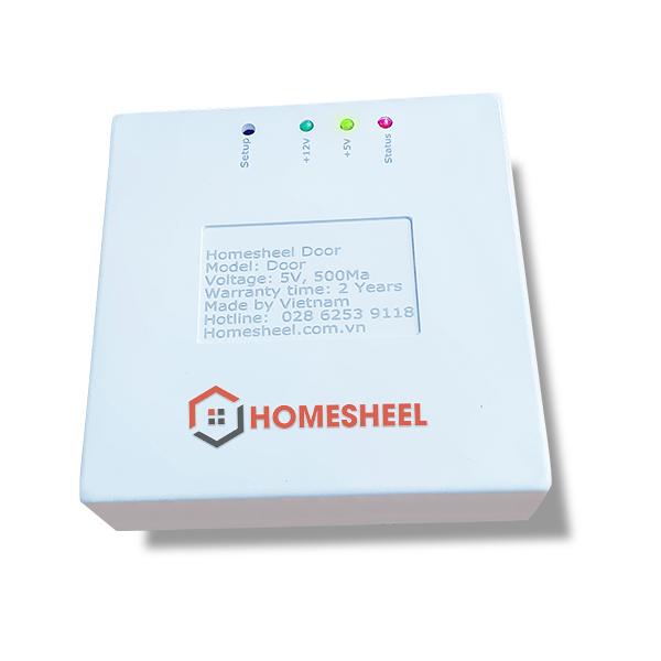 Điều khiển cửa cuốn bằng điện thoại Homesheel door