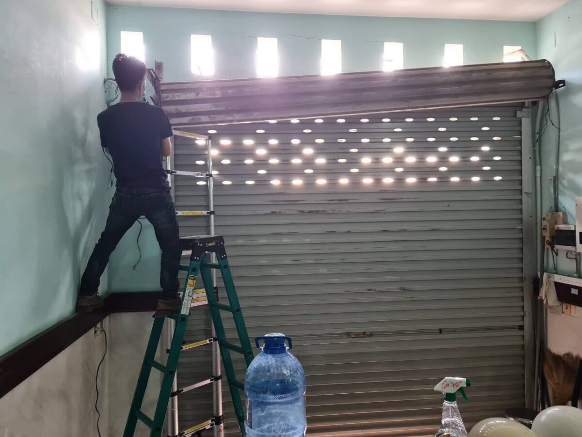 sửa cửa cuốn tại quận Bình Thạnh